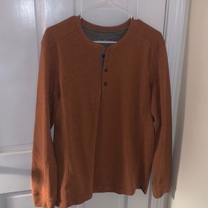 Long Sleeve Eddie Bauer 3-Button